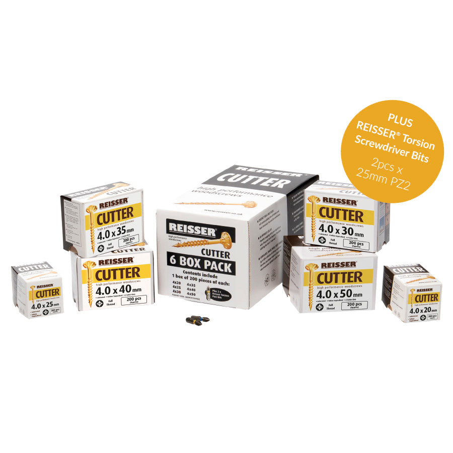 REISSER® CUTTER® 6 BOX TRIAL PACK